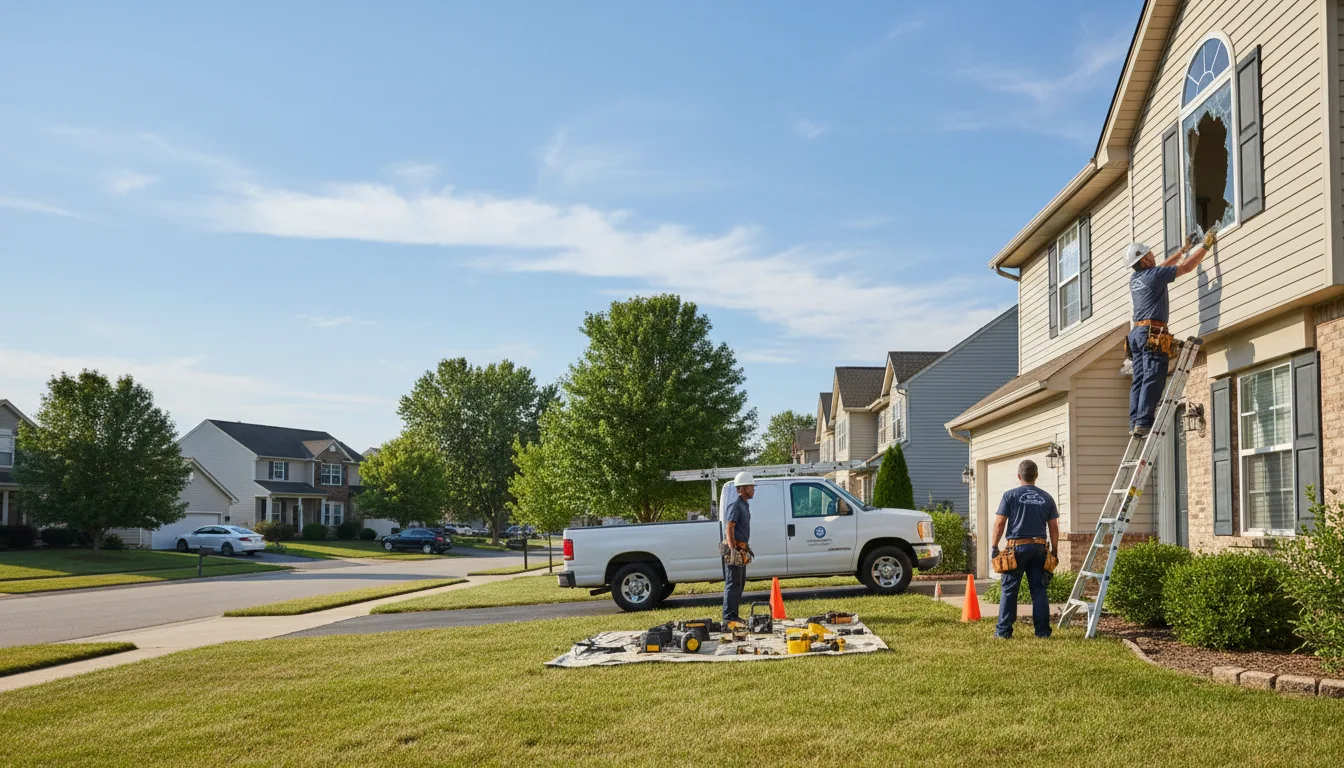 Expert window installer providing residential service in Calera, AL